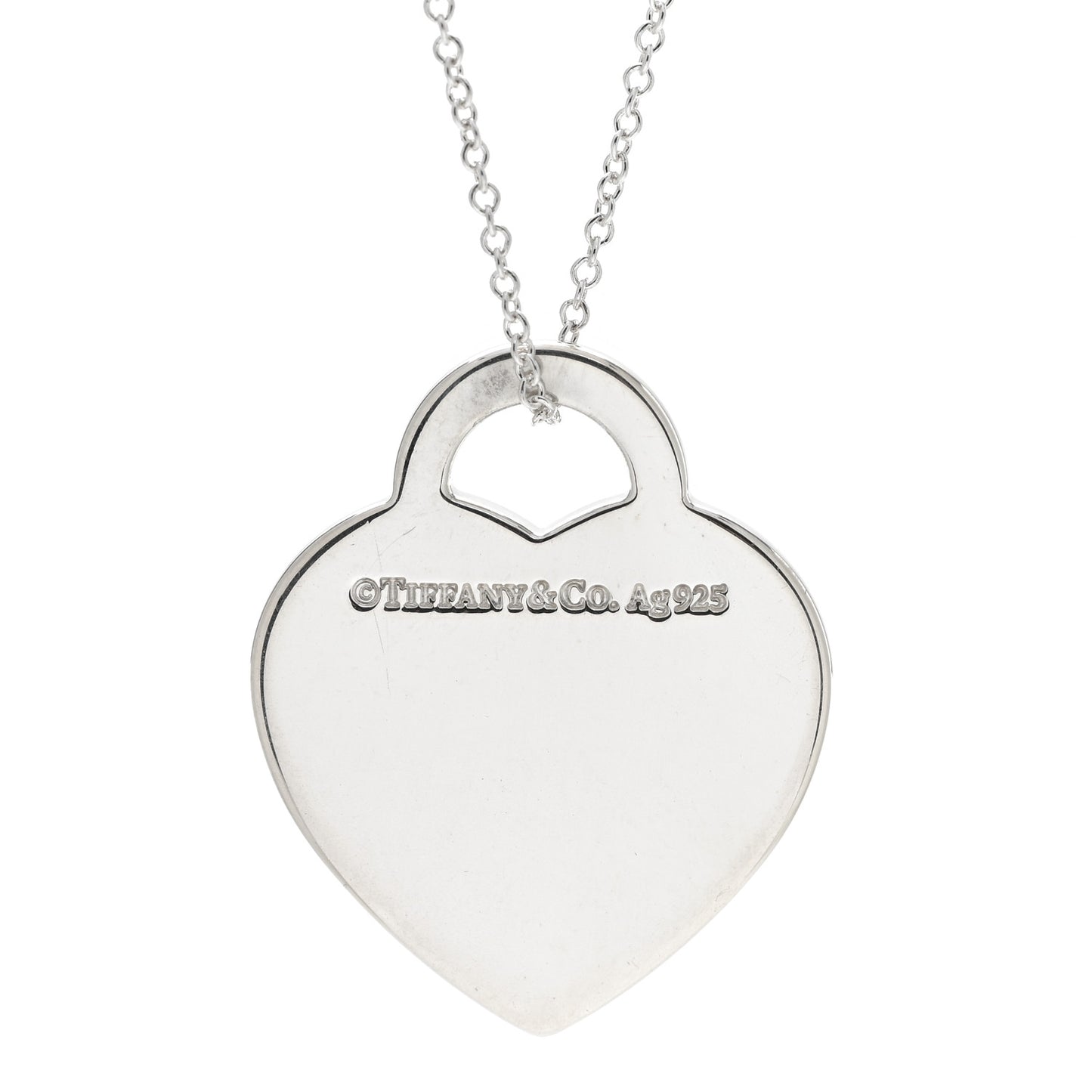 Sterling Silver Small Return to Tiffany Heart Pendant Necklace