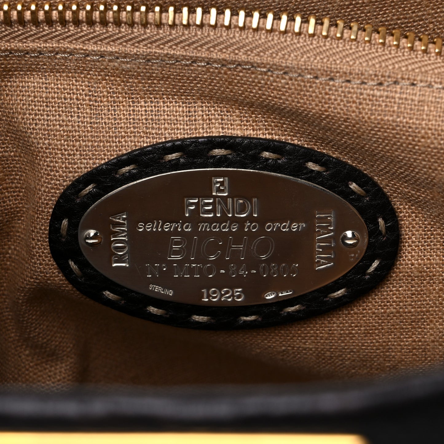 Cuoio Romano Selleria Large Peekaboo Iconic Satchel Moro