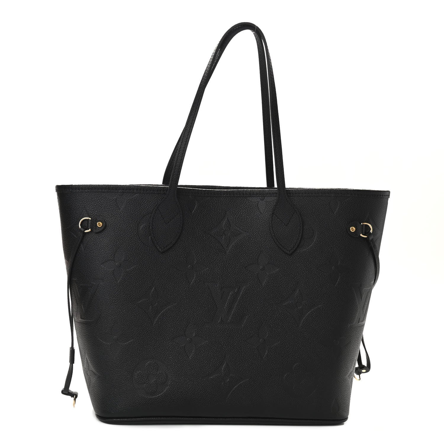 Louis Vuitton Empreinte Monogram Giant Neverfull MM Black 3 of 9