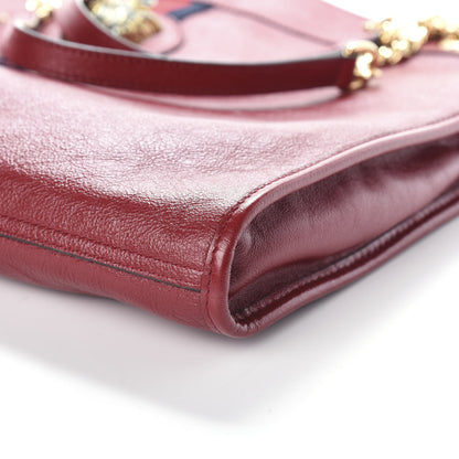 Gucci Calfskin Large Rajah Chain Tote Romantic Cherry 9 of 9