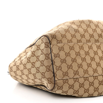Gucci Monogram Large Sukey Tote Dark Brown 9 of 23