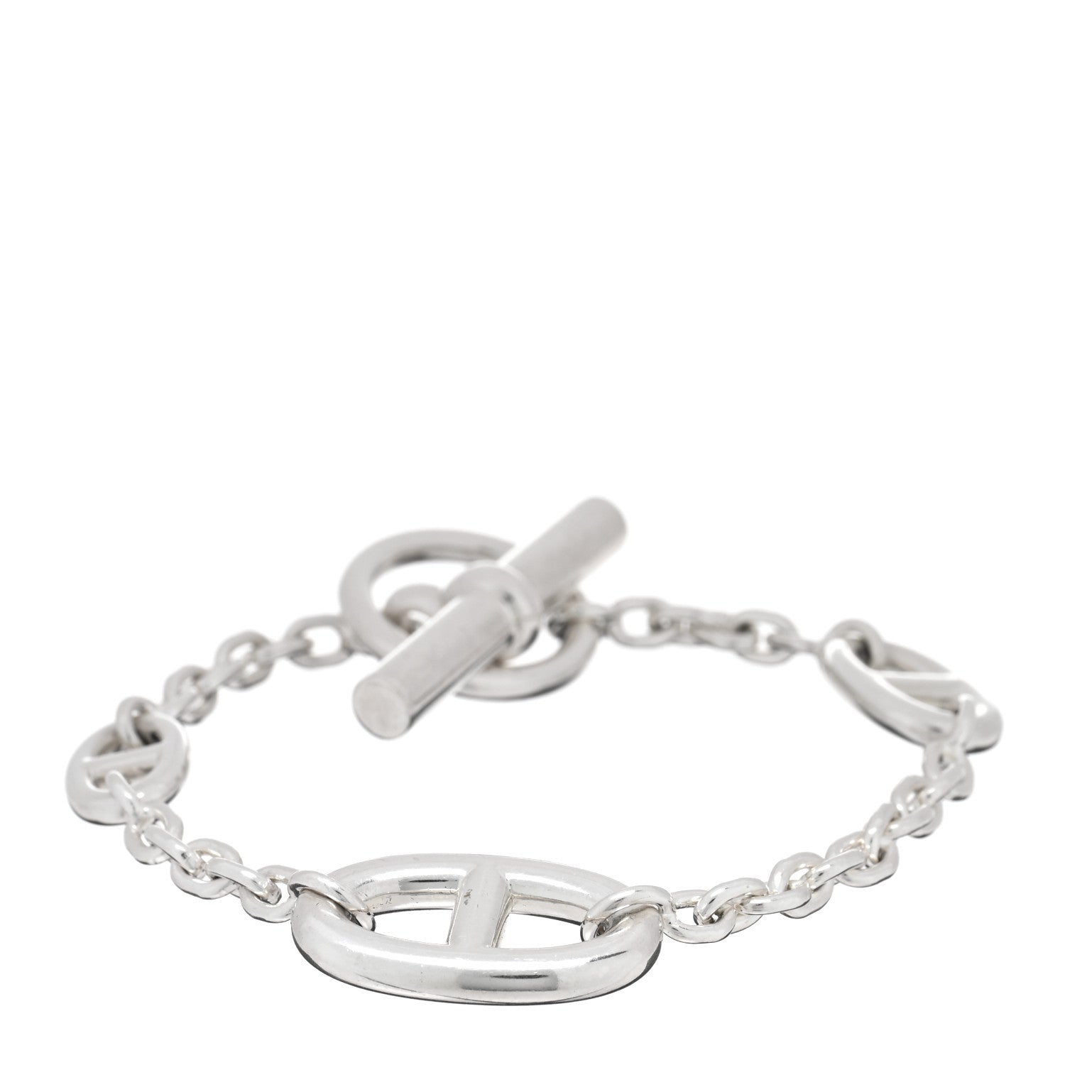 Hermes Sterling Silver Farandole Bracelet ST 1 of 3