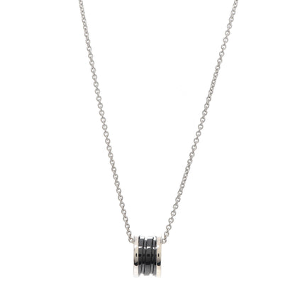 Bulgari Sterling Silver Ceramic Save The Children Pendant Necklace 1 of 6