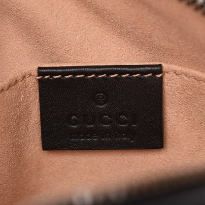 Gucci Calfskin Matelasse GG Marmont Belt Bag 75 30 Black 6 of 7