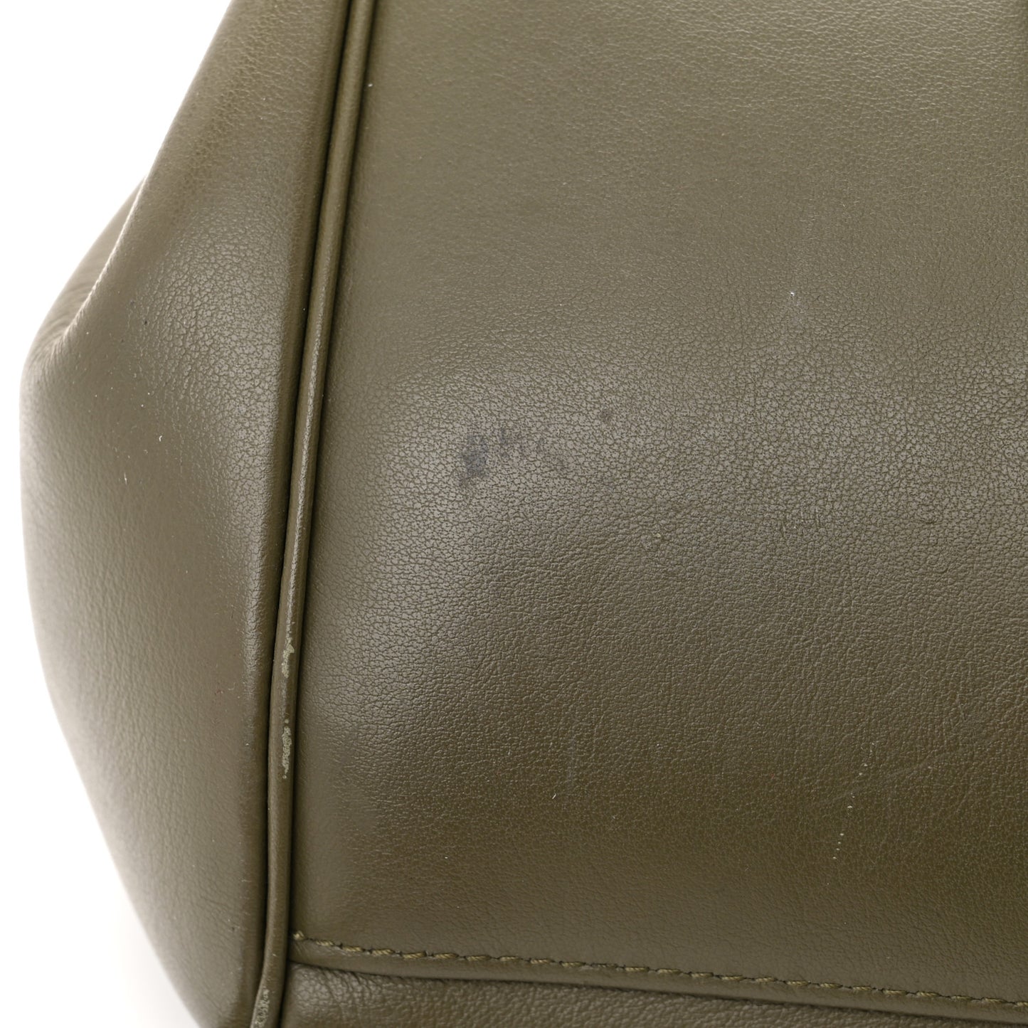 Calfskin Large Soft 16 Bag Dark Olive