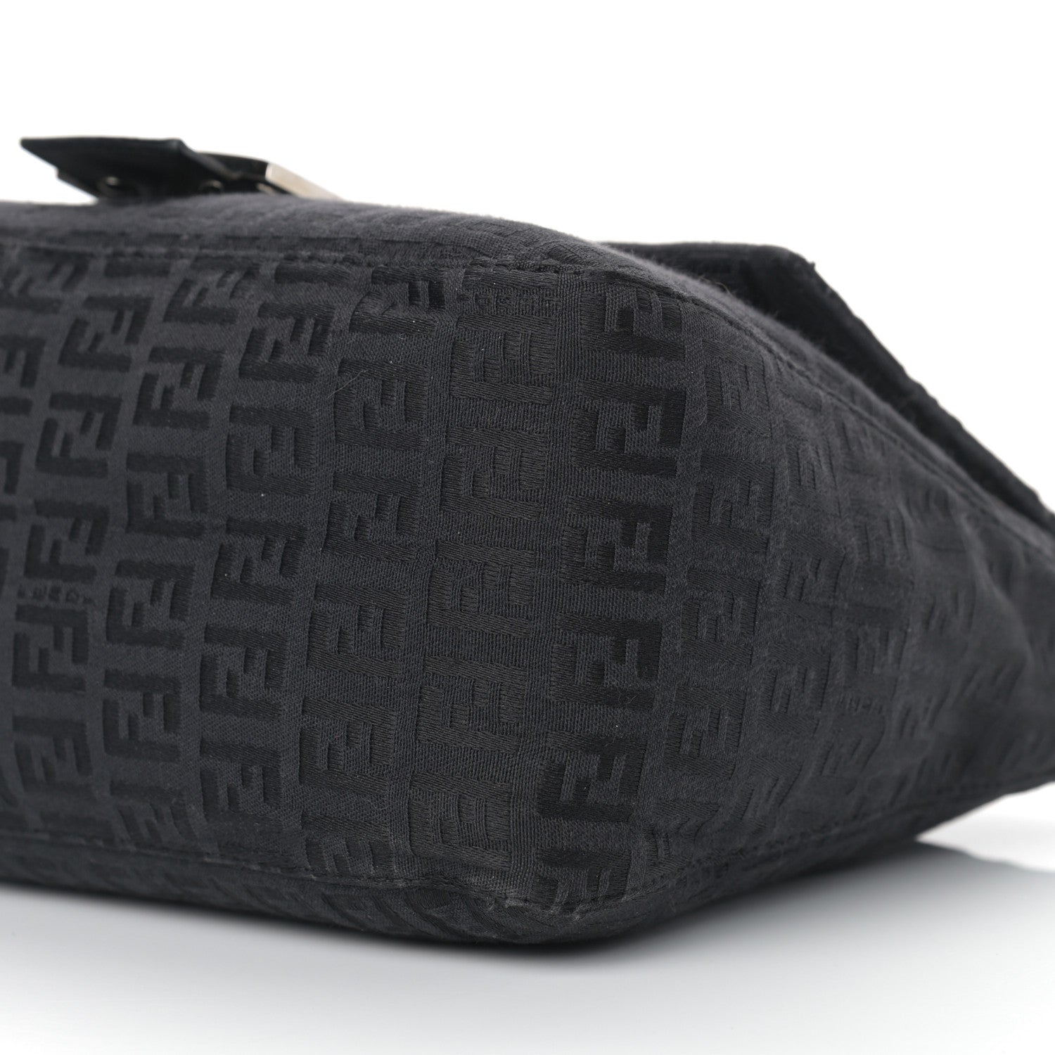 Fendi Zucchino Mama Baguette Black 7 of 9