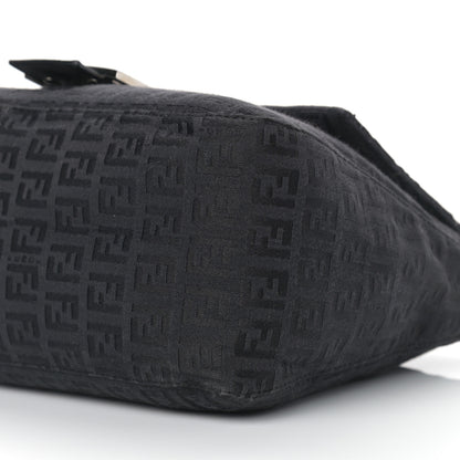 Fendi Zucchino Mama Baguette Black 7 of 9