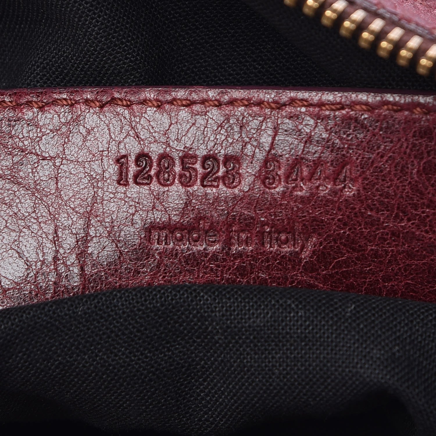 Balenciaga Chevre Classic Hardware Twiggy Rouge Grenat 8 of 20