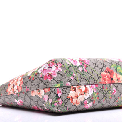 Gucci GG Supreme Monogram Blooms Medium Reversible Tote Beige Multicolor Dry Rose 12 of 17