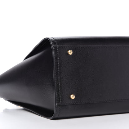 Chanel Caviar Small Studded Deauville Tote Black 6 of 10