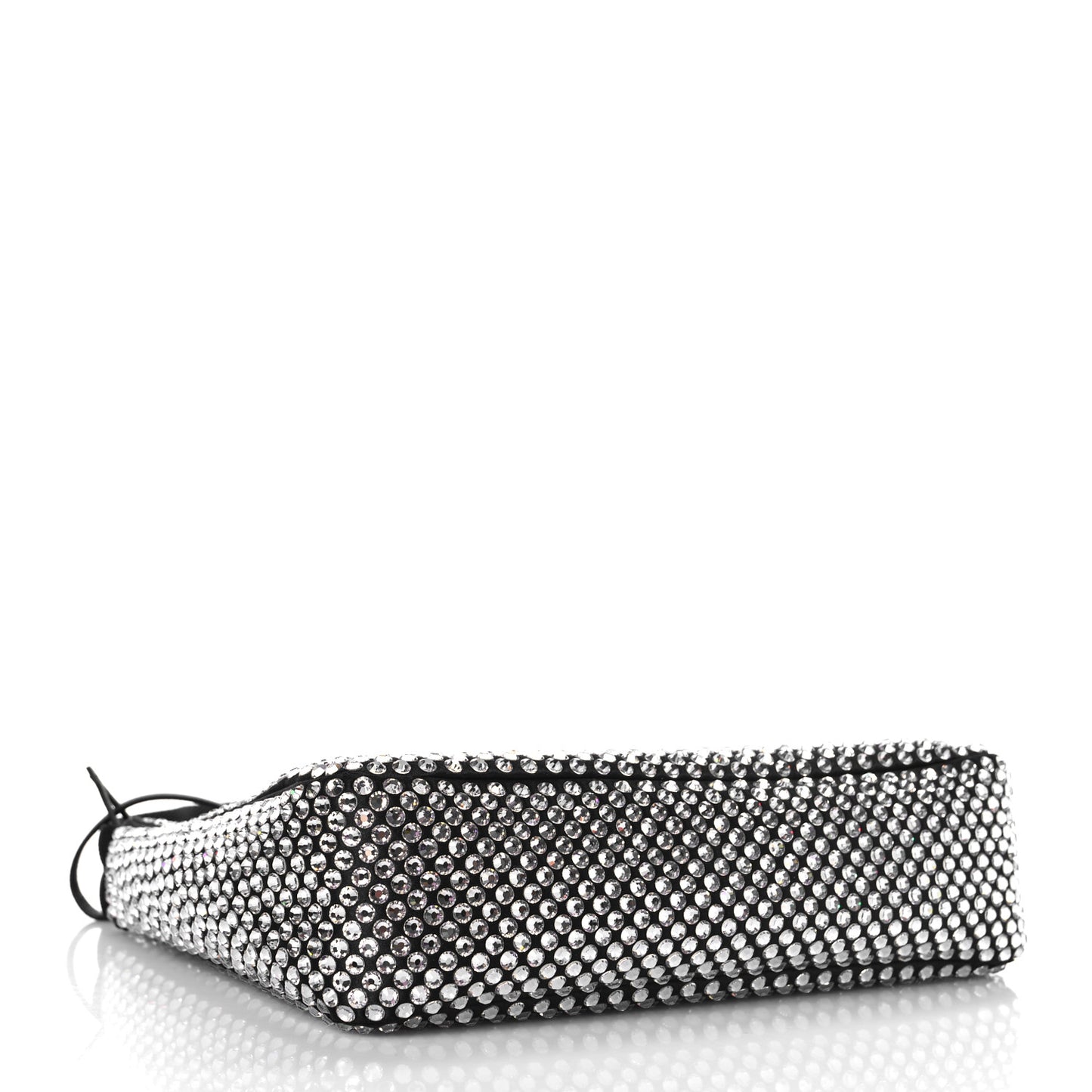 Satin Crystal Mini Re-Edition 2000 Bag Cristal