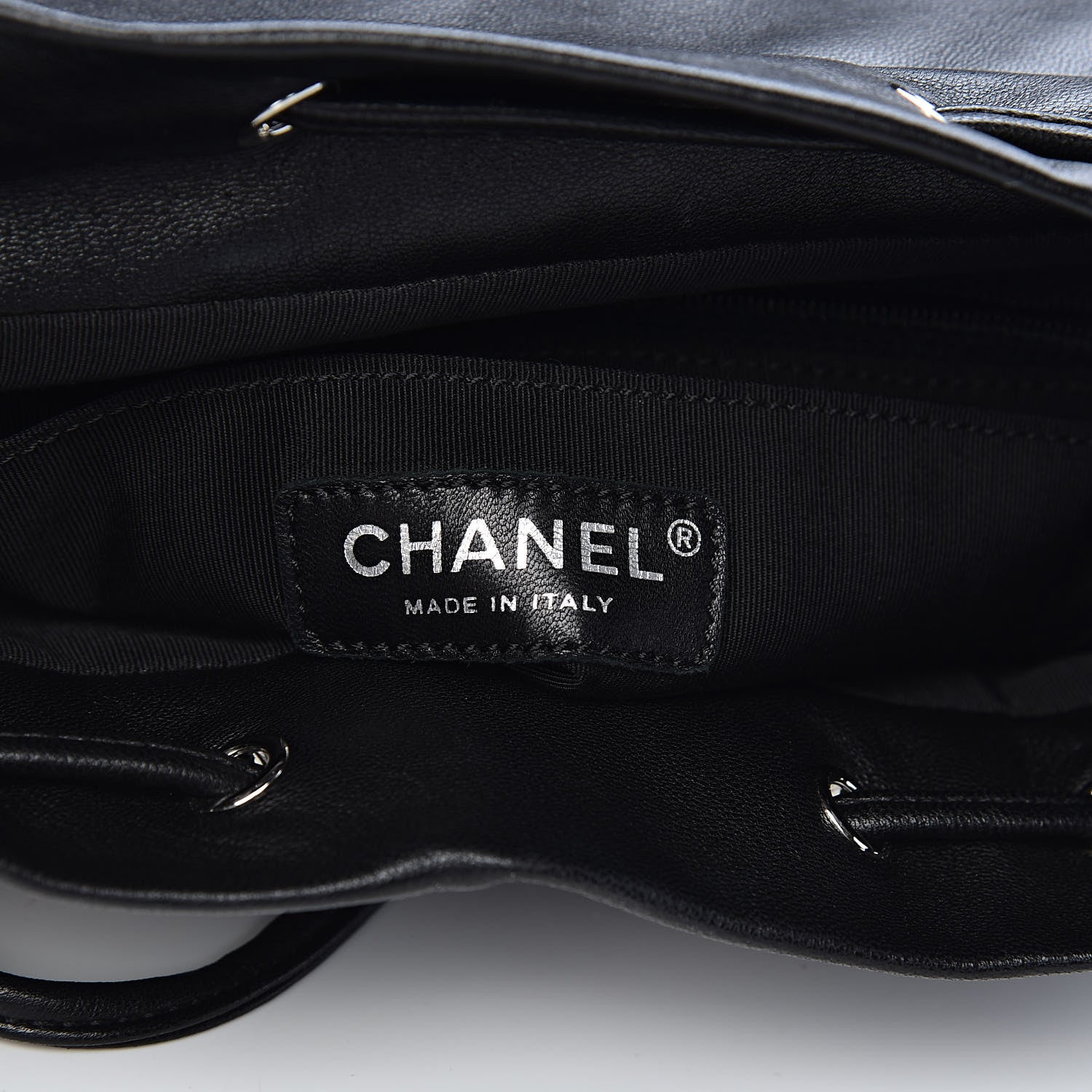 Chanel Calfskin Quilted Large Urban Spirit Backpack Black 6 of 11