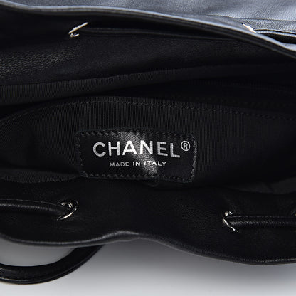 Chanel Calfskin Quilted Large Urban Spirit Backpack Black 6 of 11