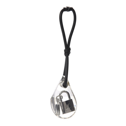 Louis Vuitton Palladium Resin Heroic Lock Bag Charm Key Holder 1 of 2