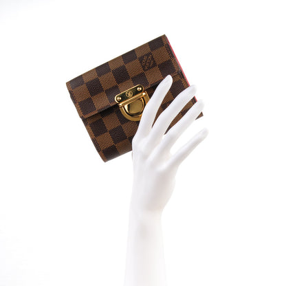 Louis Vuitton Damier Ebene Koala Compact Wallet 2 of 8