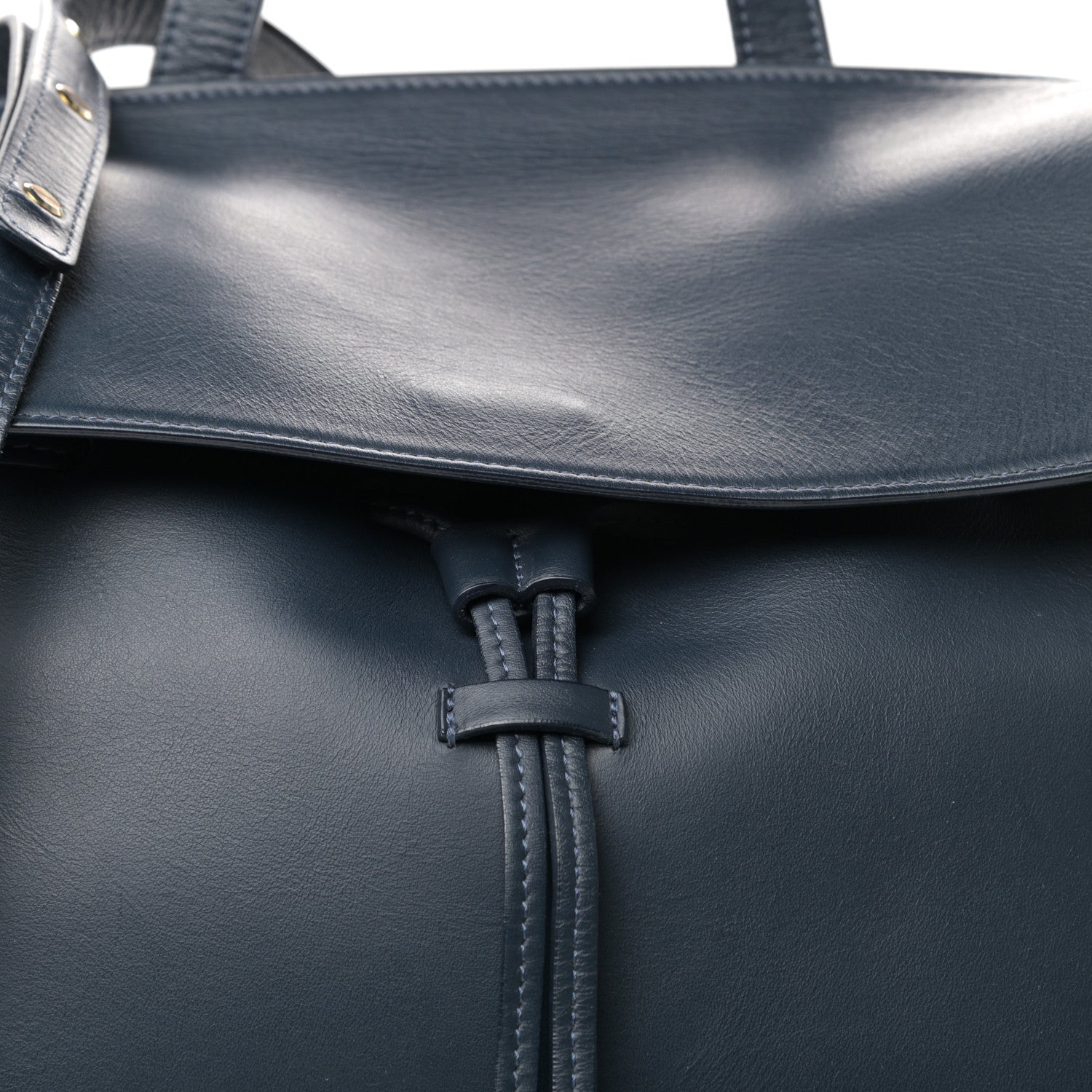 Mansur Gavriel Calfskin Lady Bag Blu 10 of 10