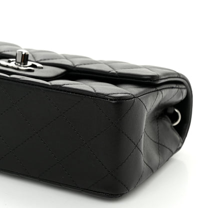 Chanel Lambskin Quilted Mini Rectangular Flap Black 10 of 11
