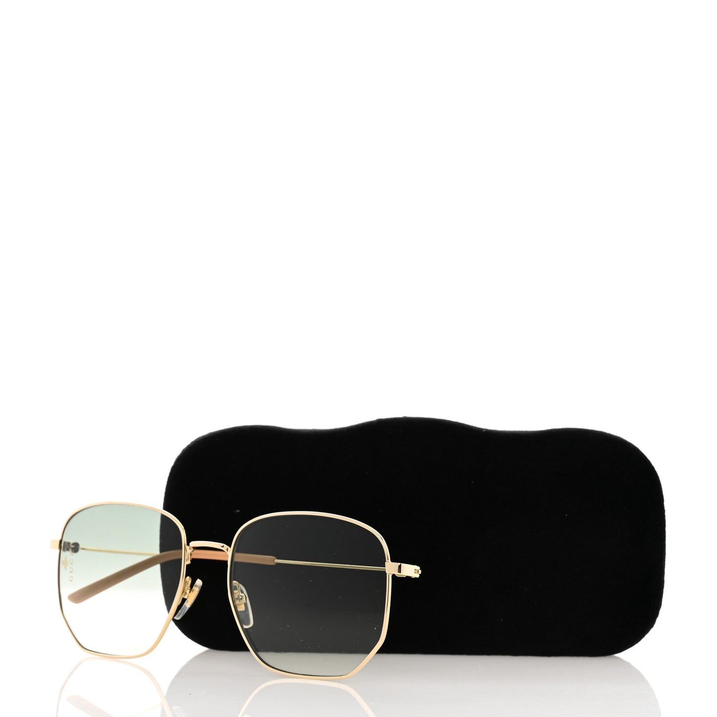 Oversized Sunglasses GG0396S Gold