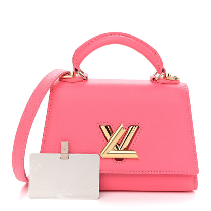Louis Vuitton Taurillon Twist One Handle BB Dragon Fruit 1 of 8