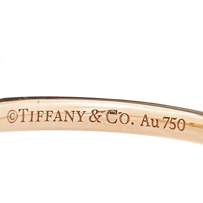 Tiffany 18K Rose Gold Knot Ring 50 5.5 4 of 5