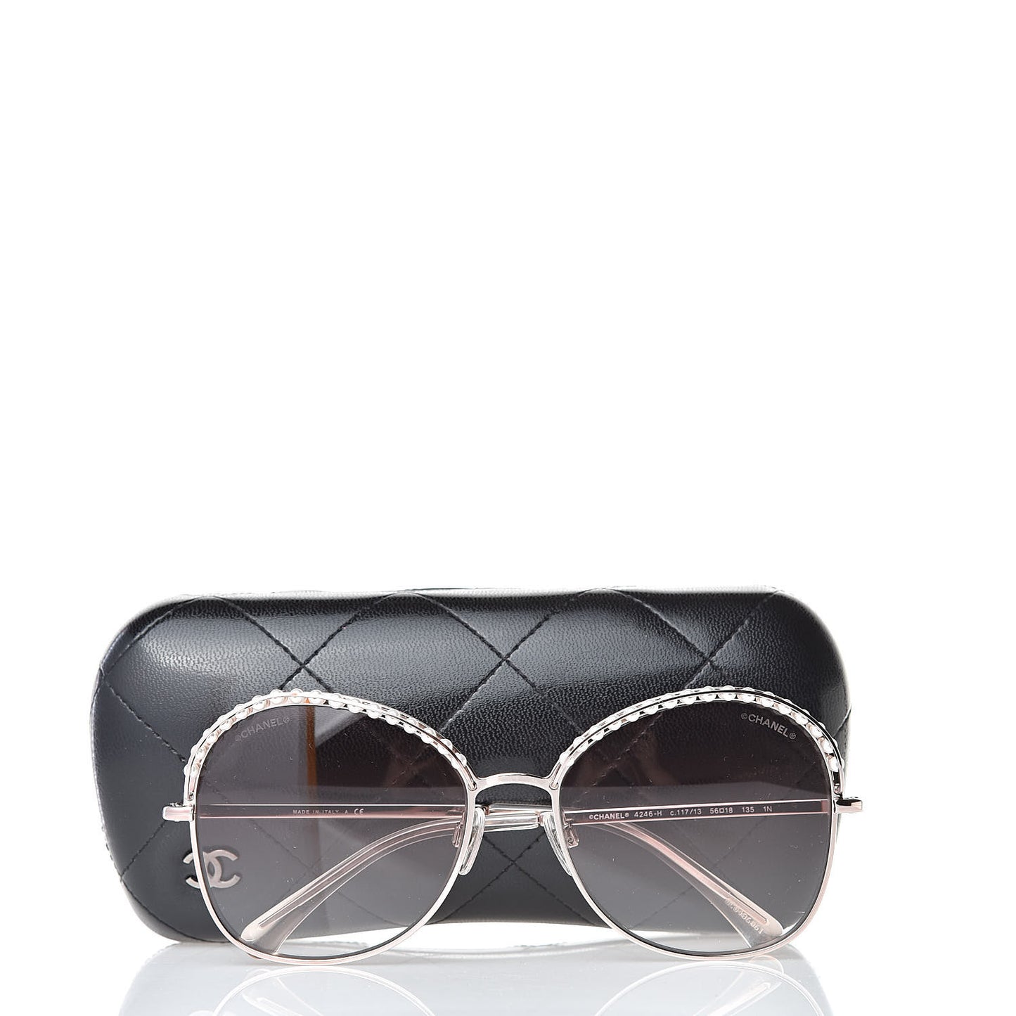 Pearl Sunglasses 4246-H Pink Gold