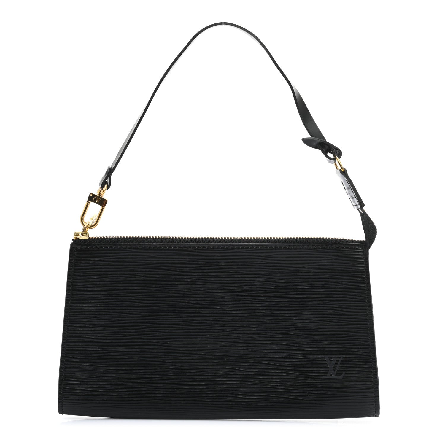 Louis Vuitton Epi Pochette Accessories 24 Black 1 of 8