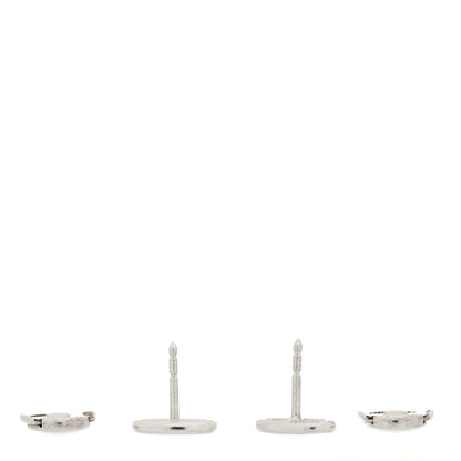 Hermes Sterling Silver TPM Farandole Earrings 3 of 5