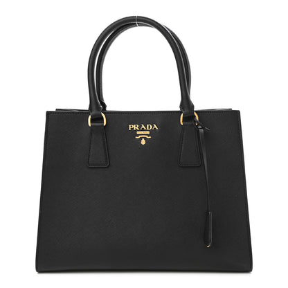 Prada Saffiano Tote Black 1 of 9