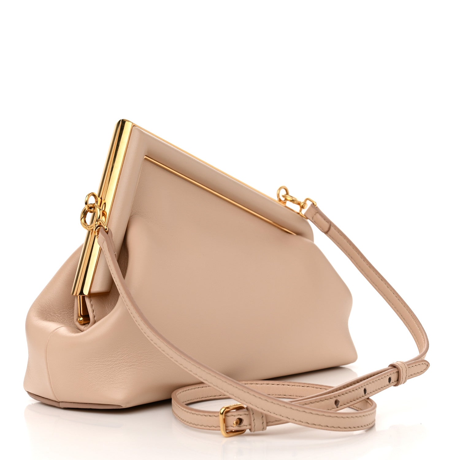 Fendi Shiny Nappa Small Fendi First Poudre 3 of 12