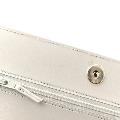 Chanel Caviar Quilted Boy Wallet On Chain WOC Grey 15 of 16