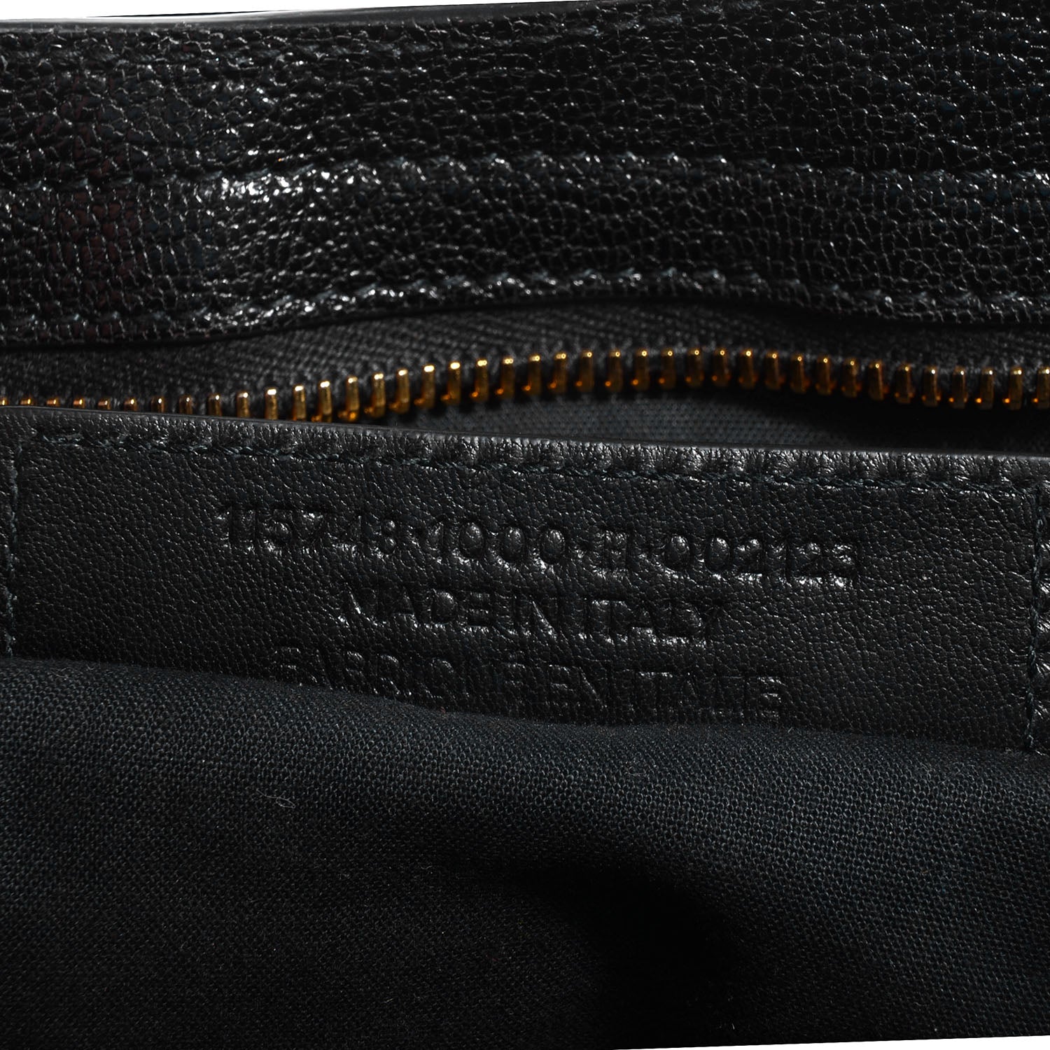 Balenciaga Chevre Hamilton Metallic Edge City Black 7 of 11