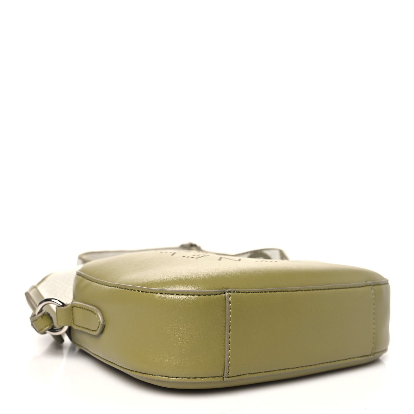 Eco Alter Nappa Perforated Logo Mini Bag Green