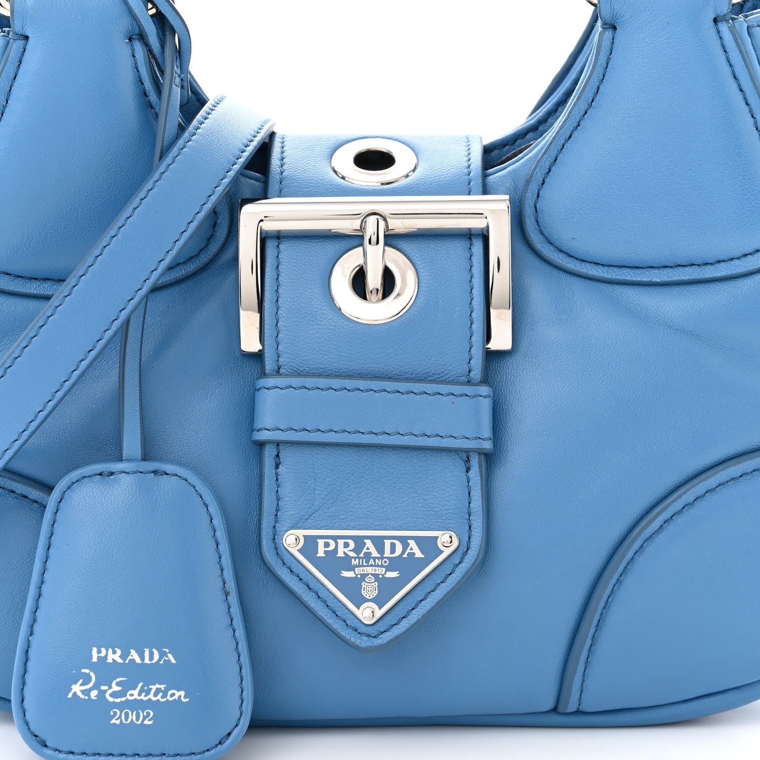 Prada Nappa Soft Padded Re-Edition 2002 Moon Bag Onda 8 of 12