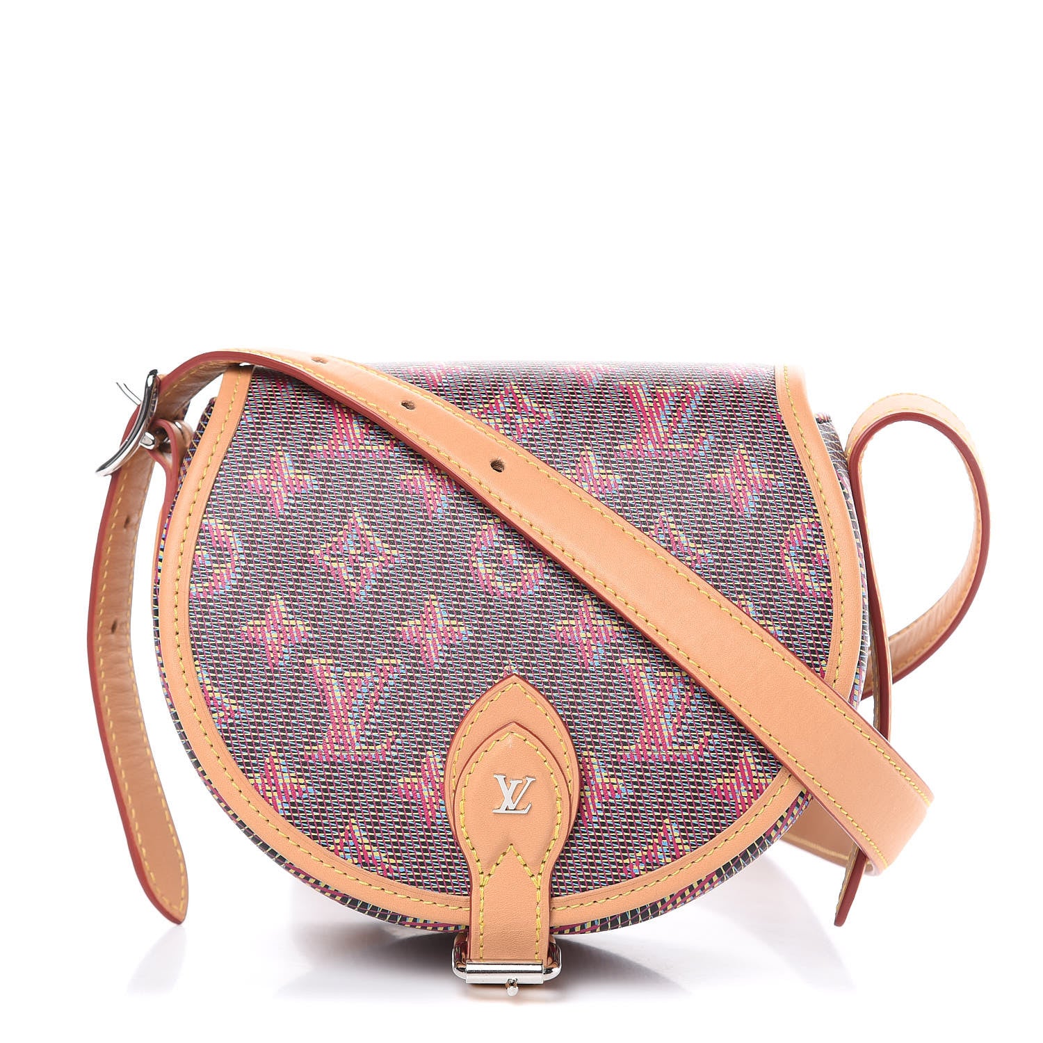 Louis Vuitton Monogram LV Pop Tambourin Rose 1 of 10