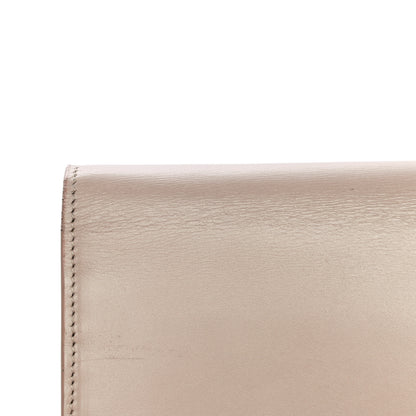 Saint Laurent Smooth Calfskin Classic Monogram Kate Tassel Chain Wallet Nude Powder 19 of 21