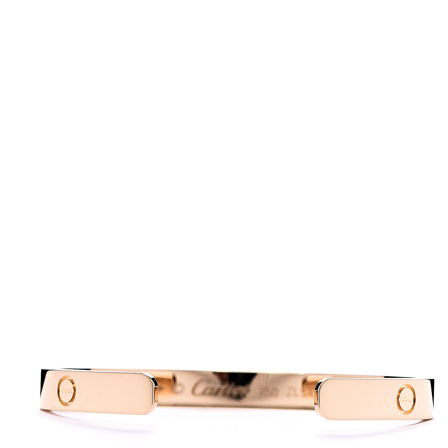 Cartier 18K Yellow Gold LOVE Cuff Bracelet 16 3 of 5