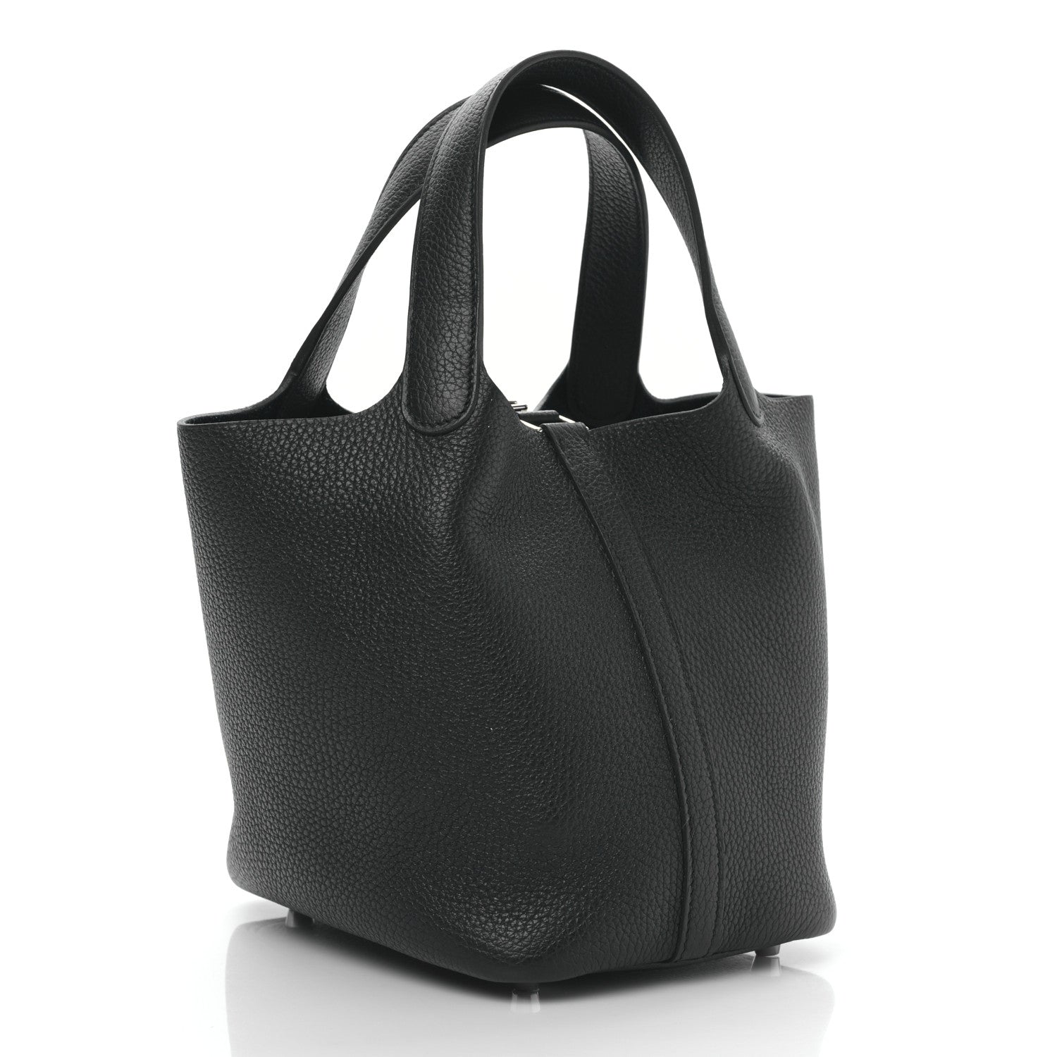 Hermes Taurillon Clemence Picotin Lock 18 PM Black 3 of 9