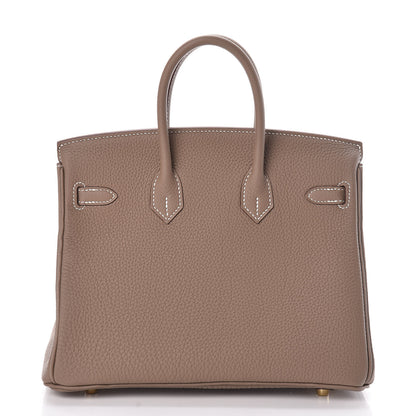 Hermes Togo Birkin 25 Etoupe 4 of 31