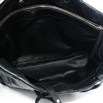 Chanel Glazed Calfskin Large On The Road Tote Black 5 of 7