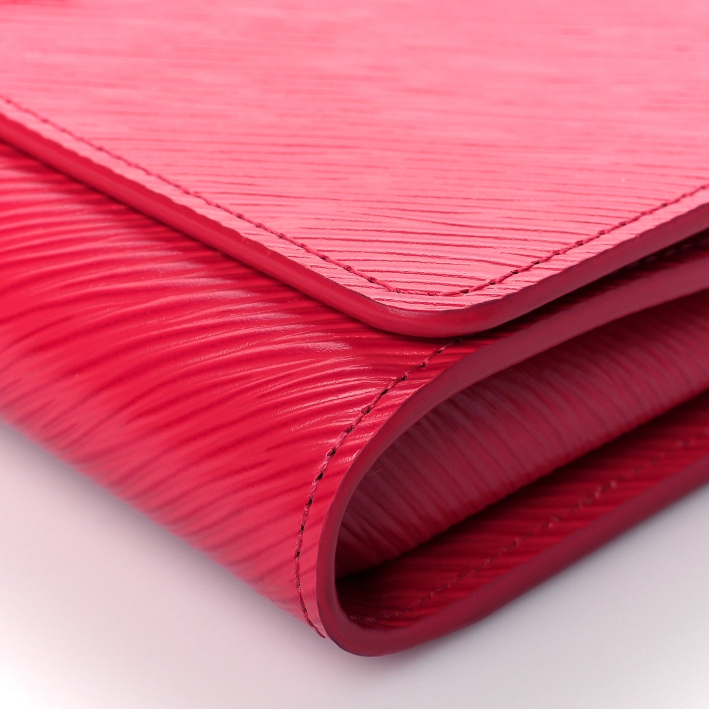 Epi Twist Chain Wallet Hot Pink