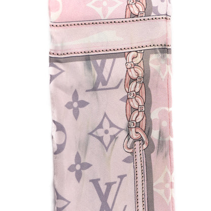 Louis Vuitton Silk Monogram Confidential Bandeau Light Pink 5 of 5