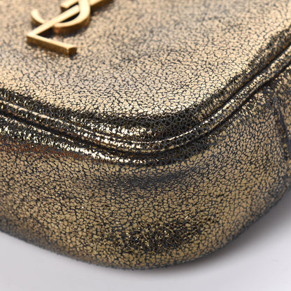 Saint Laurent Lame Nappa Star 3D Monogram Blogger Bag Moss 8 of 10