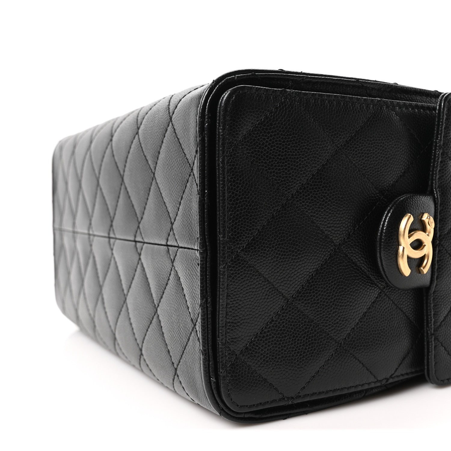 Chanel Caviar Quilted Small Chanel 25 Handbag Black 10 of 11