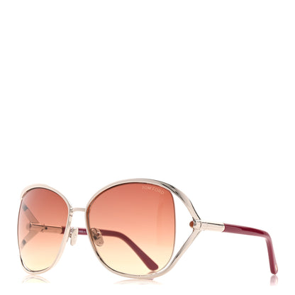 Tom Ford Metal Marta Sunglasses TF1091 Pink 1 of 9