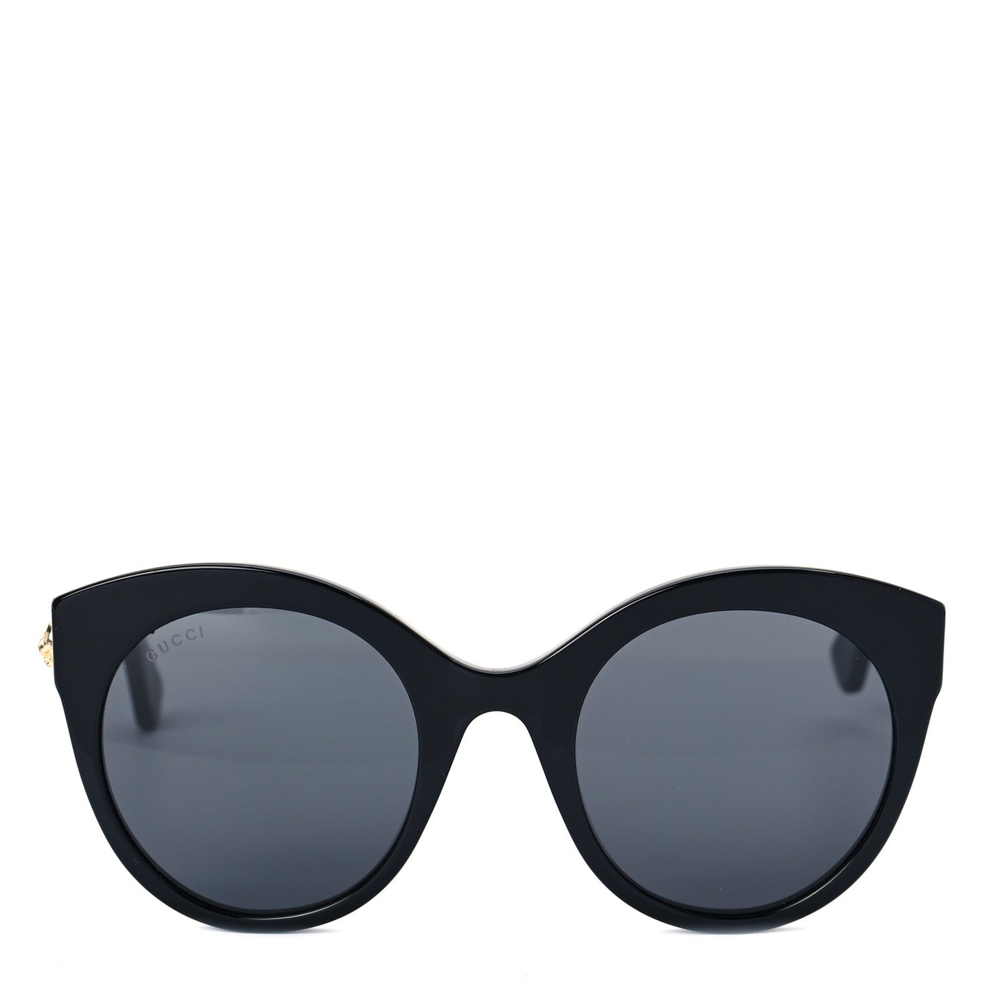 Round GG Sunglasses GG0028S Black