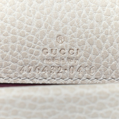 Gucci Dollar Calfskin Crystal Super Mini Dionysus Shoulder Bag Mystic White Black Diamond 6 of 9