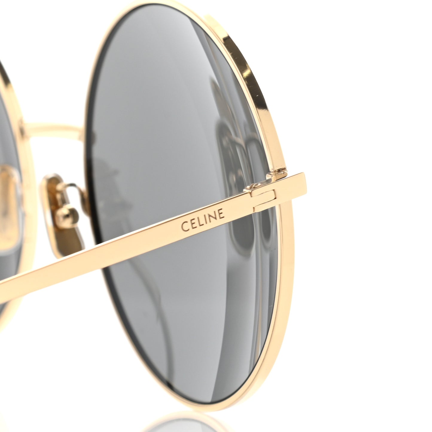 Round Sunglasses CL40076 Gold