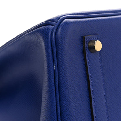 Hermes Epsom Birkin 35 Bleu Electrique 11 of 14