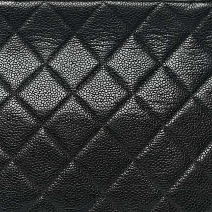 Chanel Caviar Quilted Frame Shoulder Bag Black 9 of 12