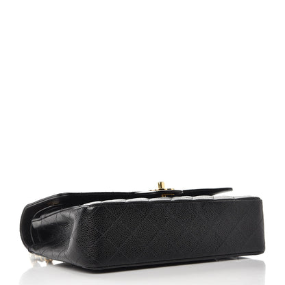 Chanel Caviar Quilted Medium Double Flap Black 5 of 10